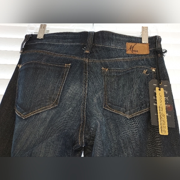 Mavi Dark Wash Molly Straight Stretch Jeans NWT - Picture 8 of 11